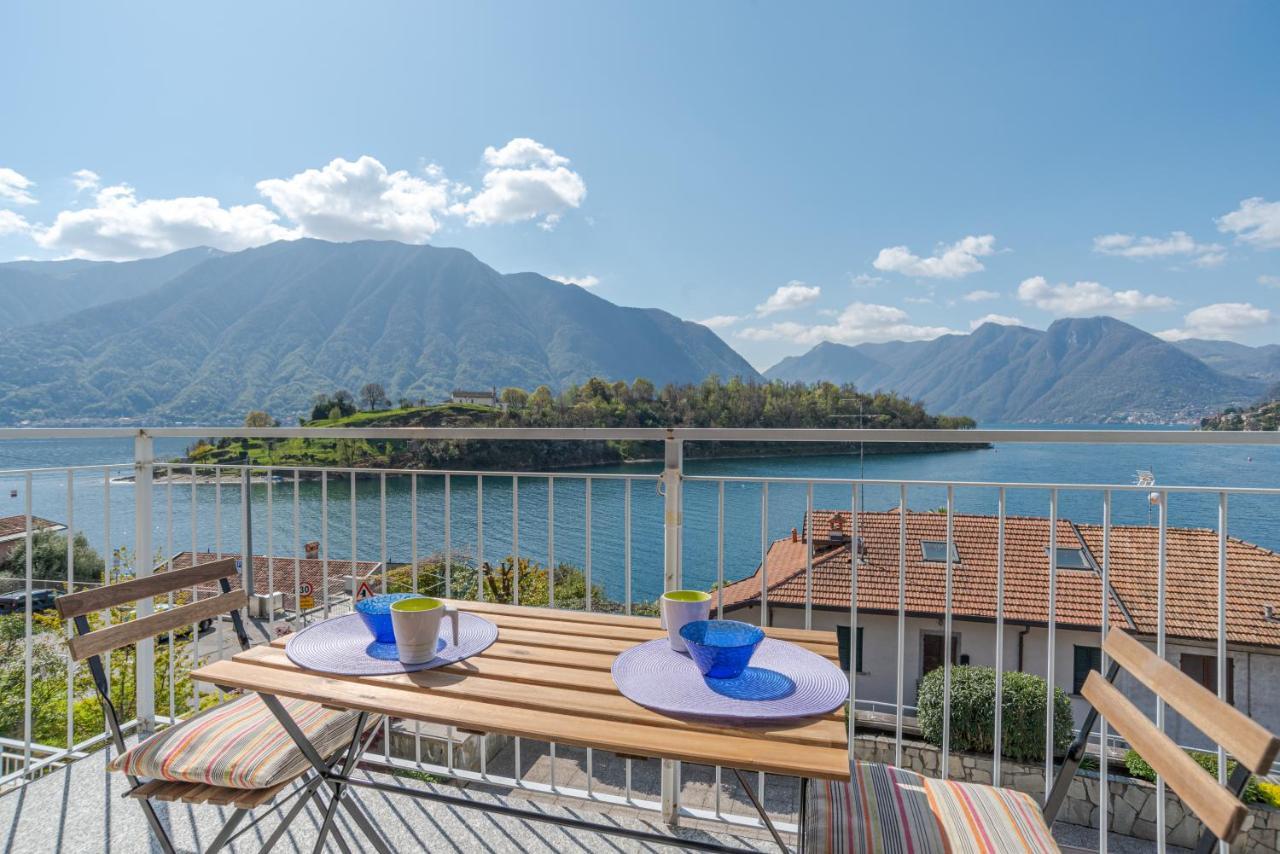 Lake Como Apartment With Balcony And Private Parking Ossuccio Exterior foto